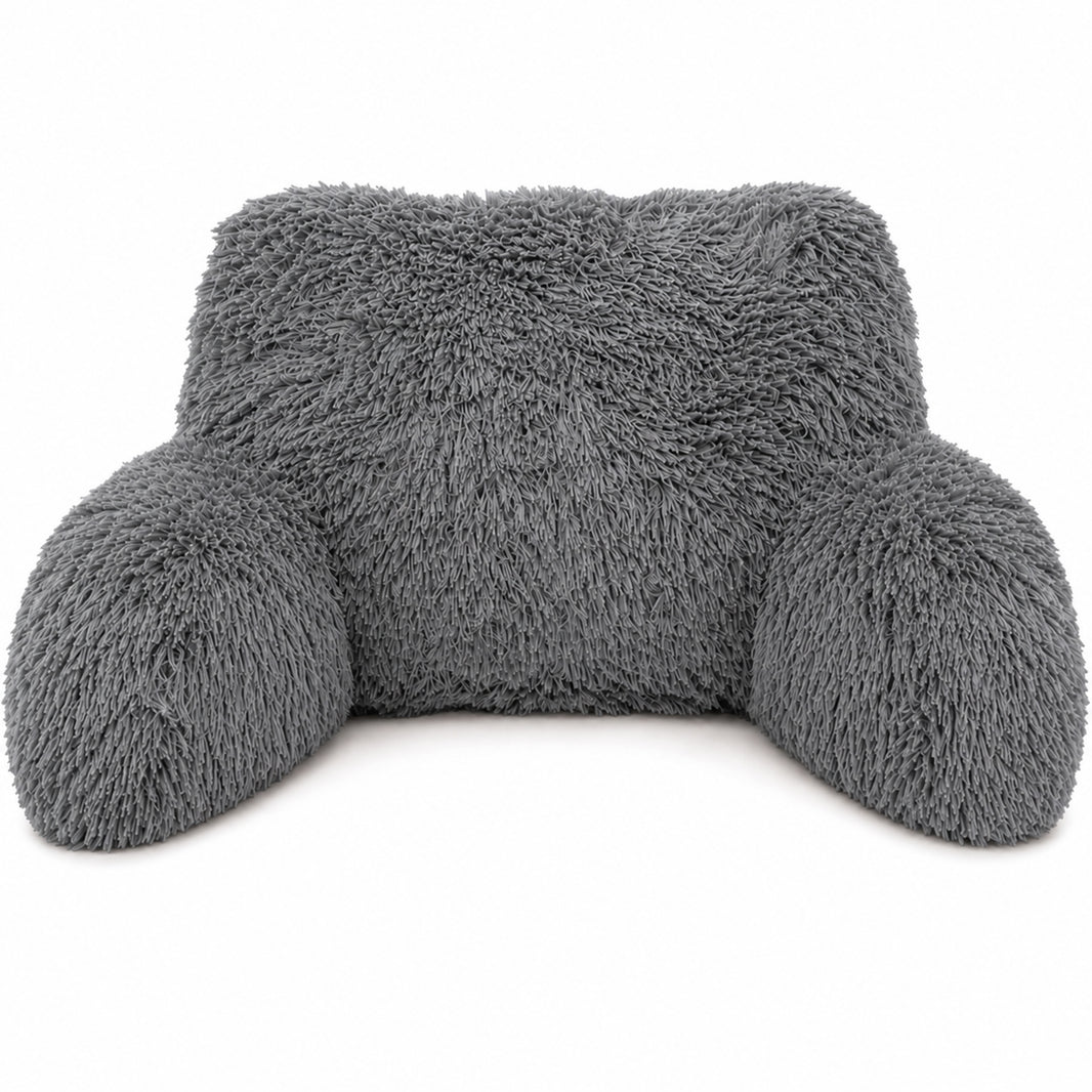 OLIVIA ROCCO Snuggle Bedrest Reading Pillow with Arms Back Support Cushion