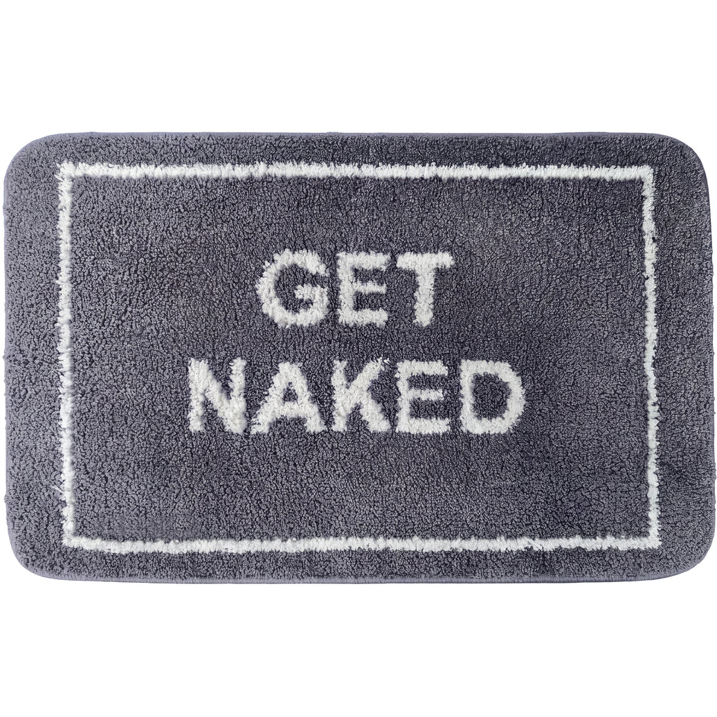 OLIVIA ROCCO Bath Mat Get Naked Design 50 x 80 cm Absorbent Bathroom Rug