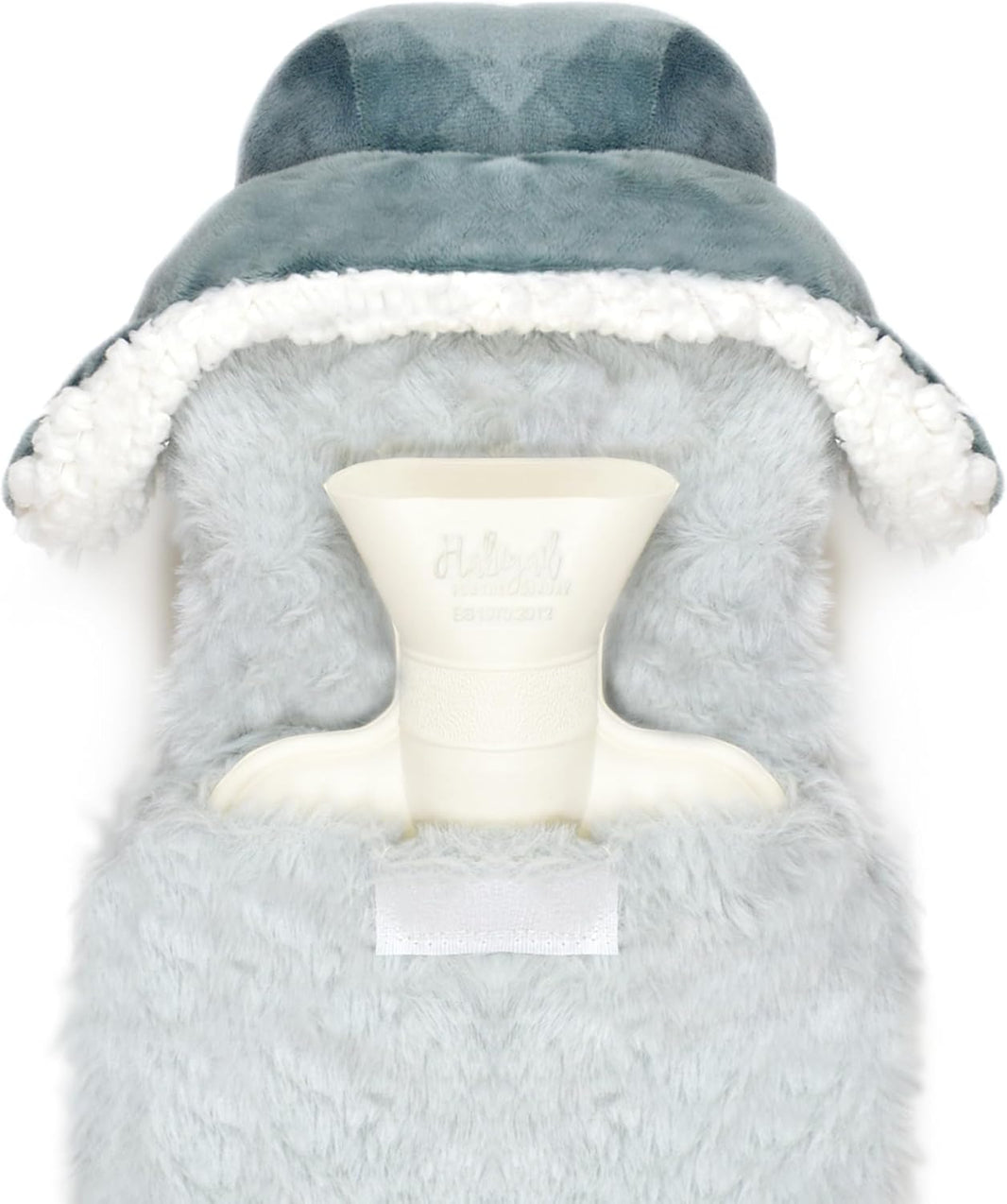 Novelty Animal Penguin Trapper Hot Water Bottle with Fluffy Cover, 1L Natural Rubber Hot Water Bag for Kids and Adults Olivia Rocco (Copy) Penguin Trapper Hot Water Bottle