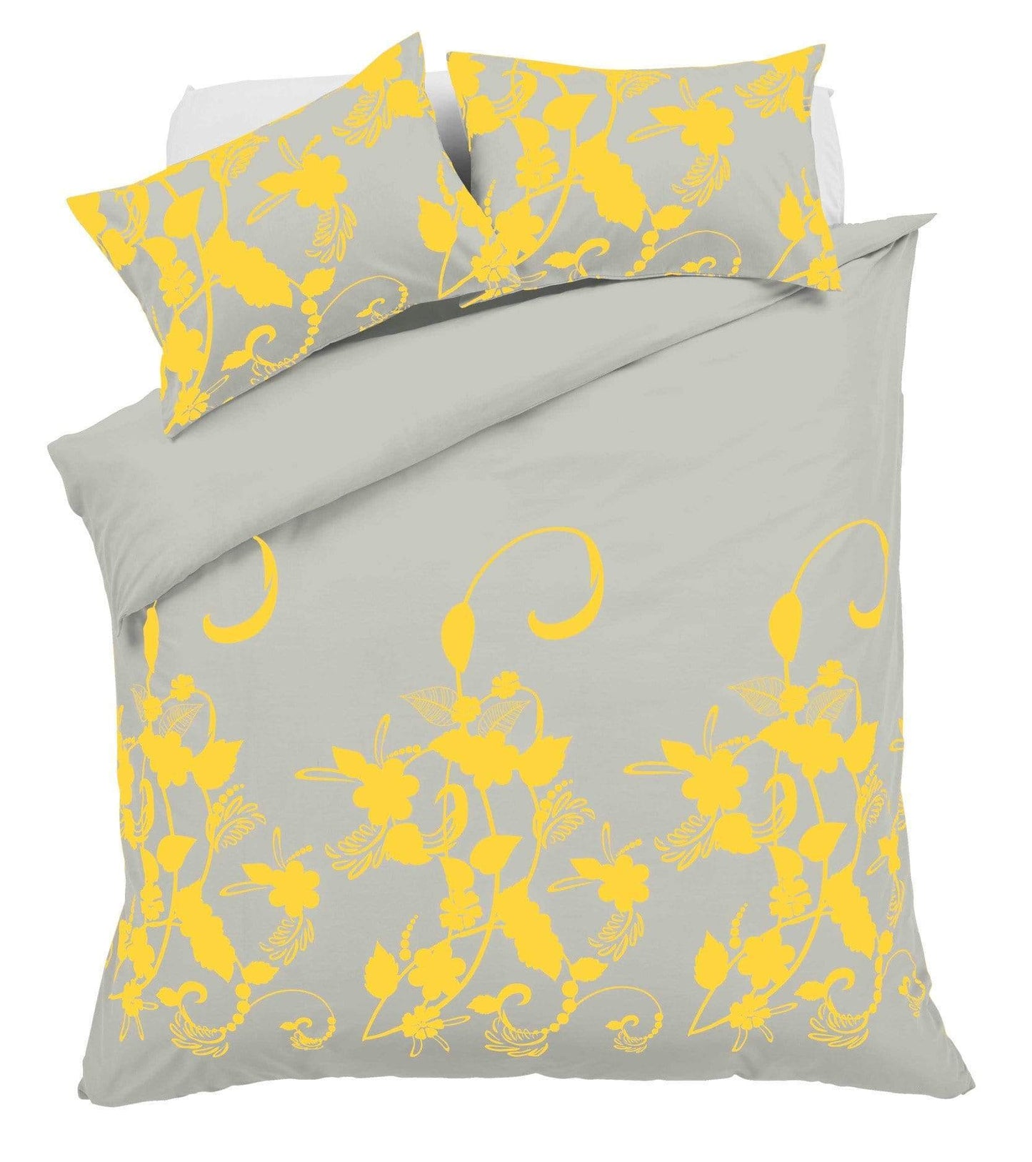 Floral Trail Duvet Set Luxurious Cotton Rich Soft Bedding with Elegant Botanical Design in Single Double King and Super King Sizes OEKO-TEX Certified by OLIVIA ROCCO Duvet Cover
