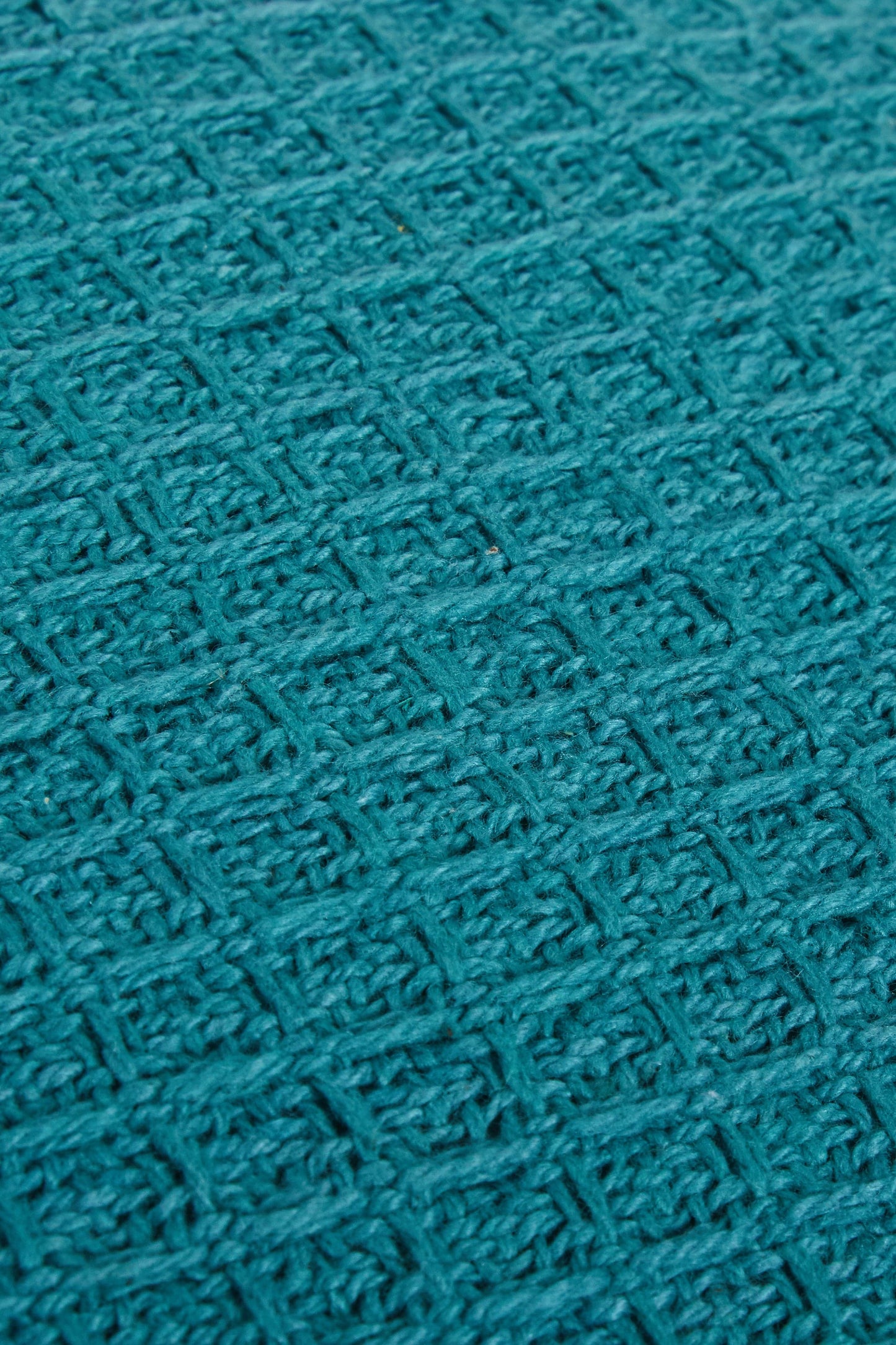 Lisbon Pure Indian Cotton Handwoven Honeycomb Vibrant Cushion Covers for Indoor Outdoor Use in Grey Ochre Navy Teal Silver Pink 17x17 and 24x24 Inches by OLIVIA ROCCO Cushions