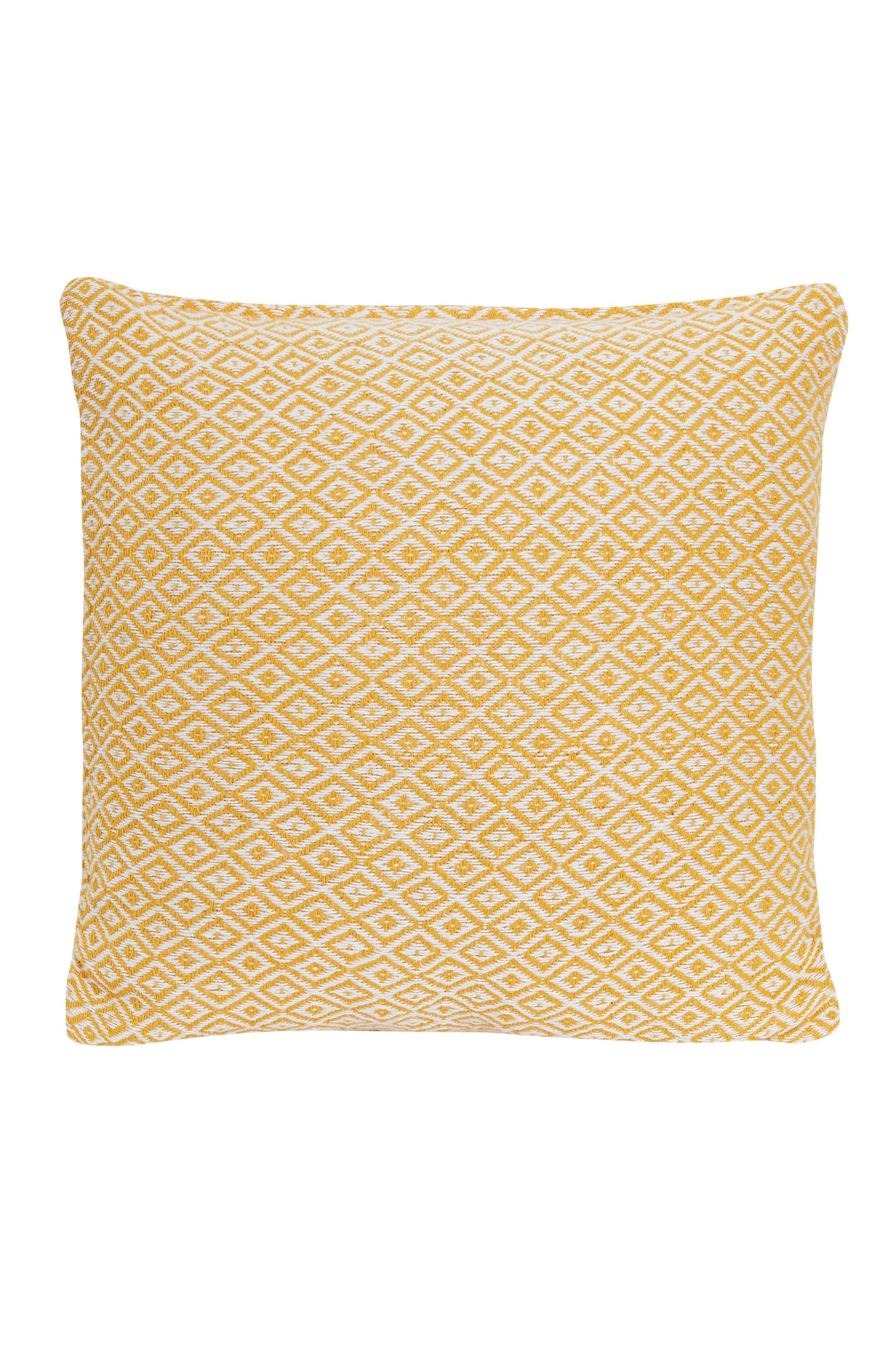 Regal Luxurious Pure Cotton Cushion Covers 100% Premium Indian Cotton Decorative Pillow Covers with Hidden Zipper for Home Garden Outdoor Use 17x17 24x24 by OLIVIA ROCCO OCHRE / 43 x 43 cm Cushions