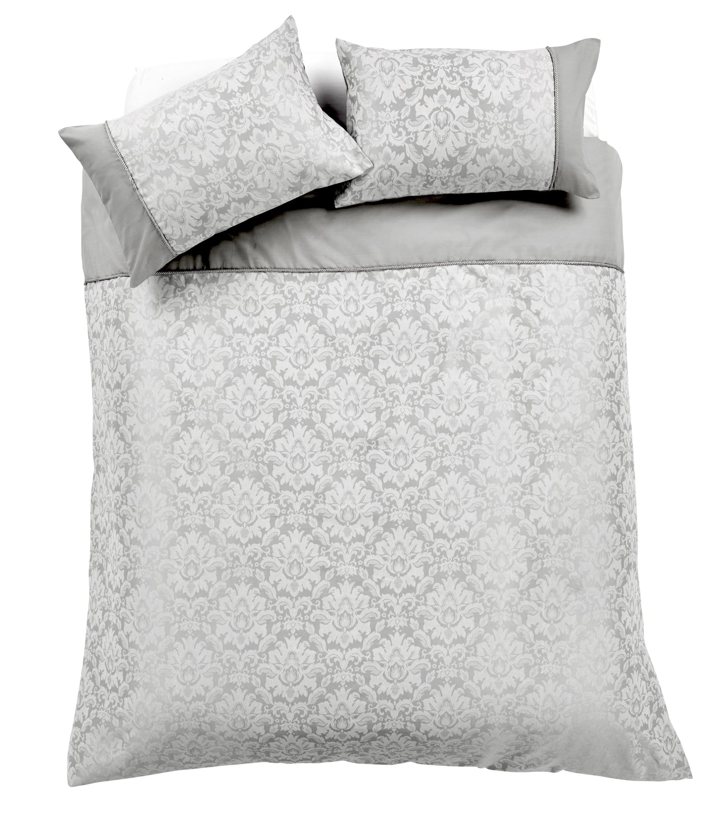 Savoy Luxurious Hand Woven Jacquard Cotton Quilt Cover Duvet Sets OEKO-TEX Certified High-Quality Bedding Multiple Sizes and Colours by OLIVIA ROCCO Duvet Cover