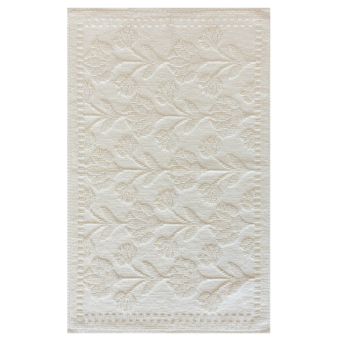 OLIVIA ROCCO Floral Cotton Bath Mat Non-Slip Super Absorbent 50 x 80 cm