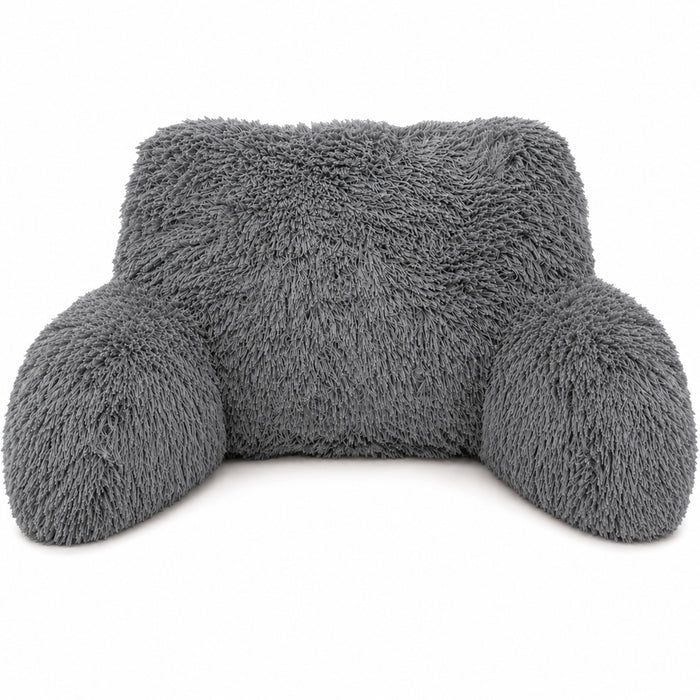OLIVIA ROCCO Snuggle Bedrest Reading Pillow with Arms Back Support Cushion