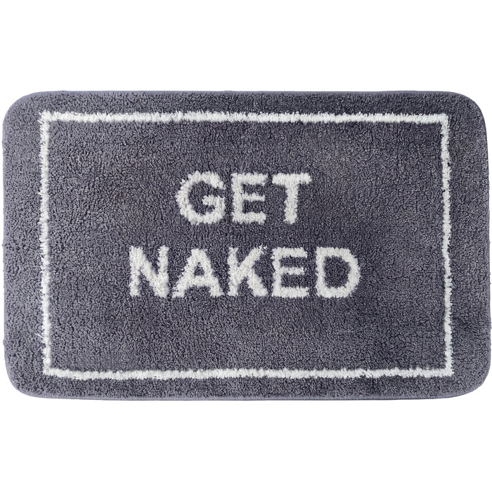 OLIVIA ROCCO Bath Mat Get Naked Design 50 x 80 cm Absorbent Bathroom Rug