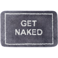 OLIVIA ROCCO Bath Mat Get Naked Design 50 x 80 cm Absorbent Bathroom Rug