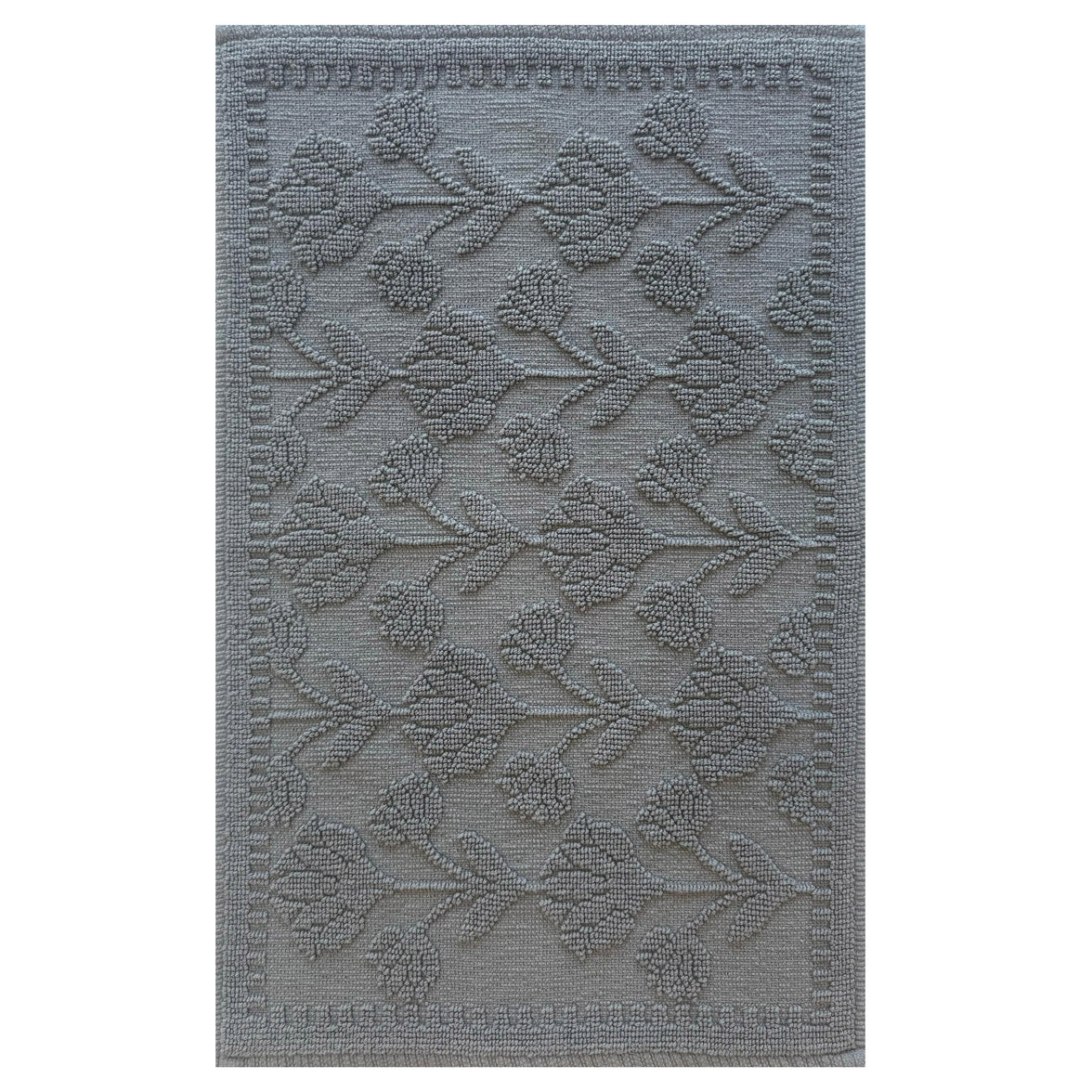OLIVIA ROCCO Floral Cotton Bath Mat Non-Slip Super Absorbent 50 x 80 cm