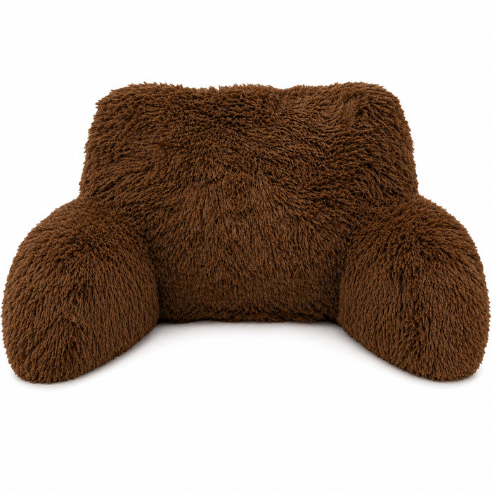 OLIVIA ROCCO Snuggle Bedrest Reading Pillow with Arms Back Support Cushion