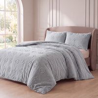 OLIVIA ROCCO Paris Teddy Duvet Cover Set Soft Fluffy Fleece Bedding Warm Cosy Embossed Design