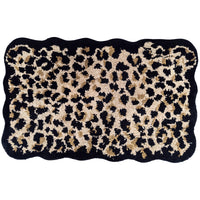 OLIVIA ROCCO Leopard Bath Mat 50 x 80 cm Animal Print Bathroom Rug