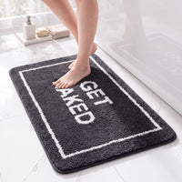 OLIVIA ROCCO Bath Mat Get Naked Design 50 x 80 cm Absorbent Bathroom Rug