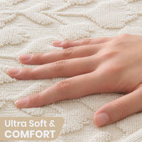 OLIVIA ROCCO Floral Cotton Bath Mat Non-Slip Super Absorbent 50 x 80 cm