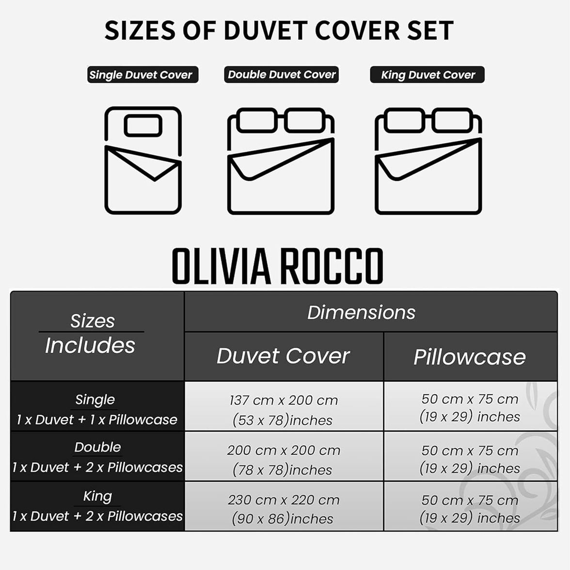 OLIVIA ROCCO Ravenna Greek Key Embroidered Duvet Cover Set Cotton Rich with Pillowcases