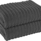 Ribbed Towels Sets Range Hydro Cotton Bath linens Towel