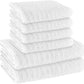 Ribbed Towels Sets Range Hydro Cotton Bath linens Towel