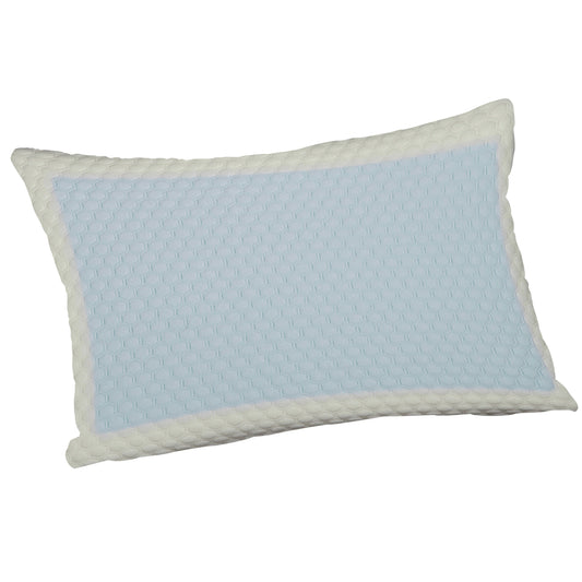 Cooling Gel Memory Foam Pillow Breathable Luxury Premium Fibre Filling for Superior Comfort and Support by OLIVIA ROCCO 60x40x13cm Pillows