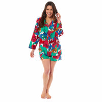 Women's Jaguar Jungle Leopard Button-Up Short Pyjama Set Soft Breathable Comfortable Stylish Loungewear in Sizes S to XL by Daisy Dreamer DECO JAGUAR / SMALL Pyjamas