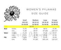 Ladies Long Sleeve Pyjama Set Ultra Soft Viscose Spandex Black Green Cozy Stretch Fit Nightwear UK Sizes 8-22 by Daisy Dreamer Pyjamas