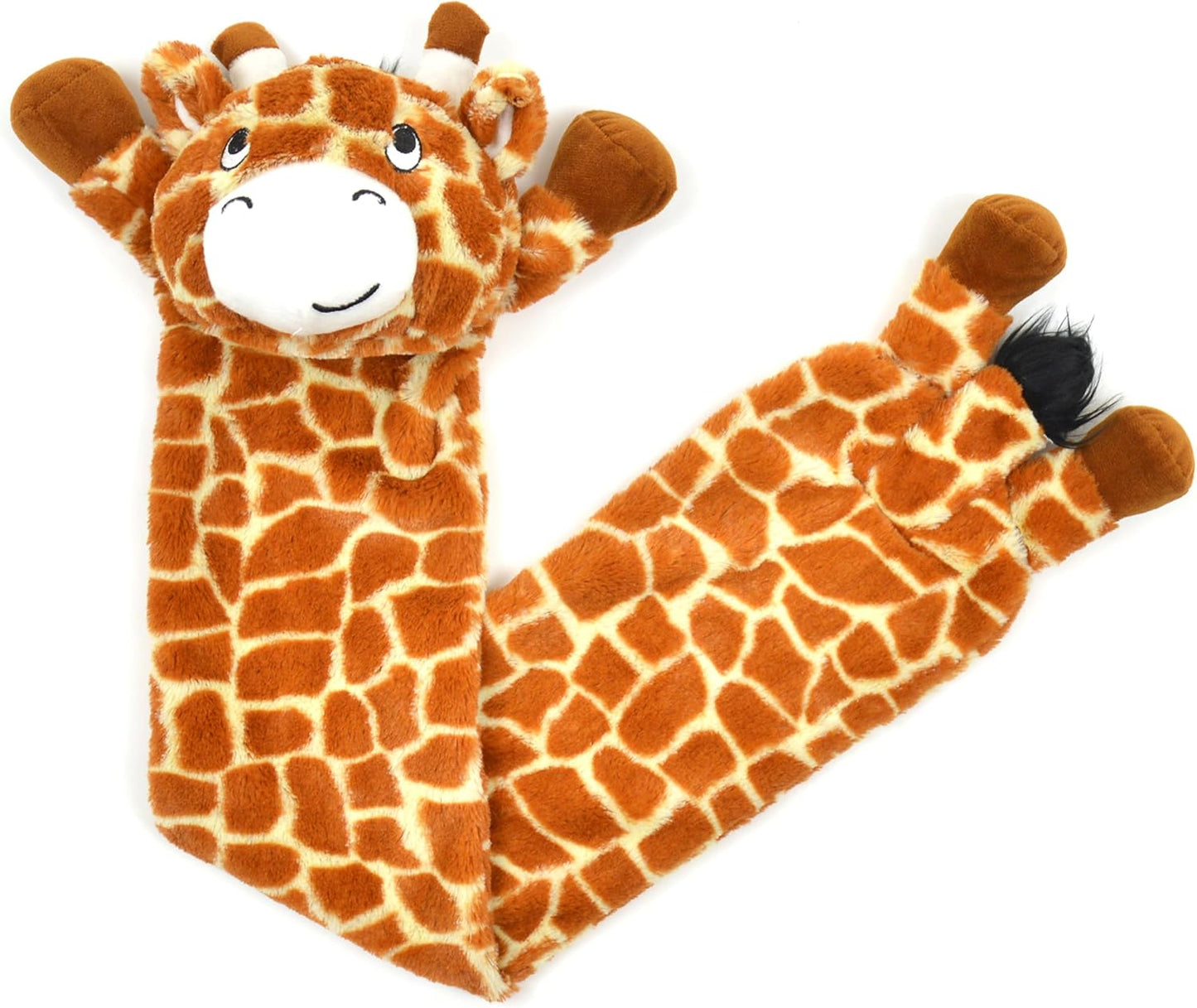 Extra Long Hot Water Bottle with Super Soft Unicorn Pug Cover 72 cm Thermotherapy 2L Pure Natural Rubber Winter Gift by Olivia Rocco Giraffe Hot Water Bottle