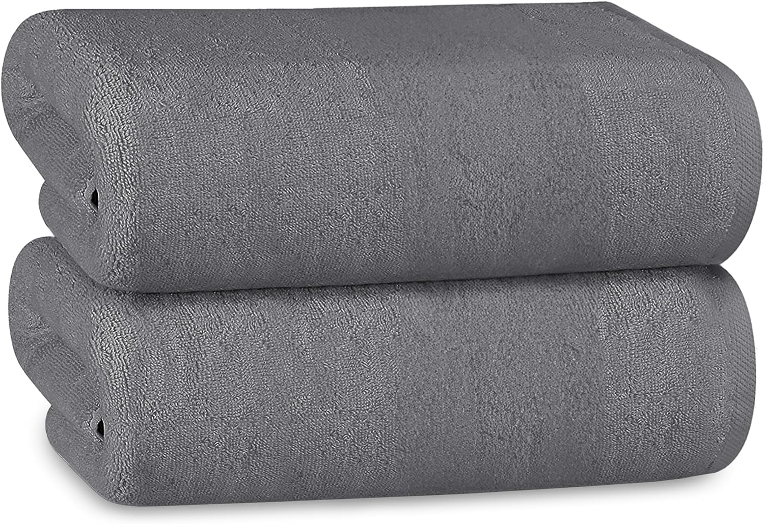 Hotel Collection Towels White Grey Hospitality Commercial Towels 2 PK BATH SHEET / GREY OLIVIA ROCCO Towel