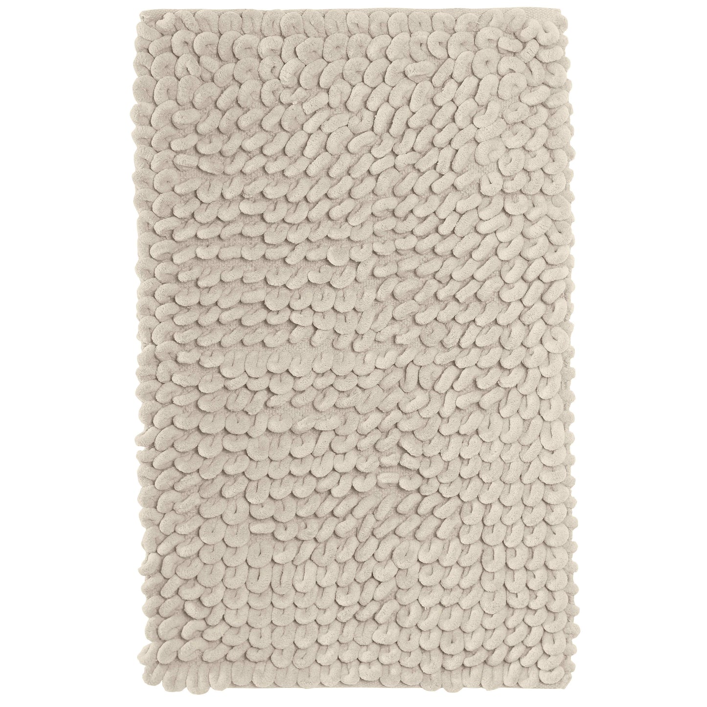 Jumbo Loop Bath Mat Non Slip Water Absorbent Rug for Shower & Toilet Large Size Floor Mats by OLIVIA ROCCO NATURAL Bath Mat