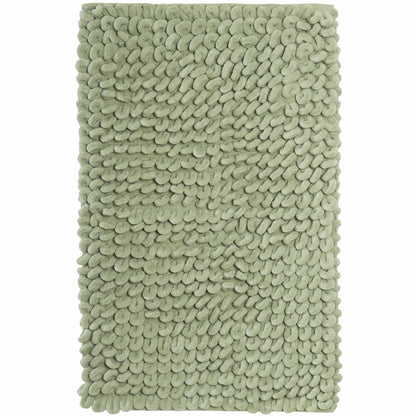 Jumbo Loop Bath Mat Non Slip Water Absorbent Rug for Shower & Toilet Large Size Floor Mats by OLIVIA ROCCO SAGE GREEN Bath Mat