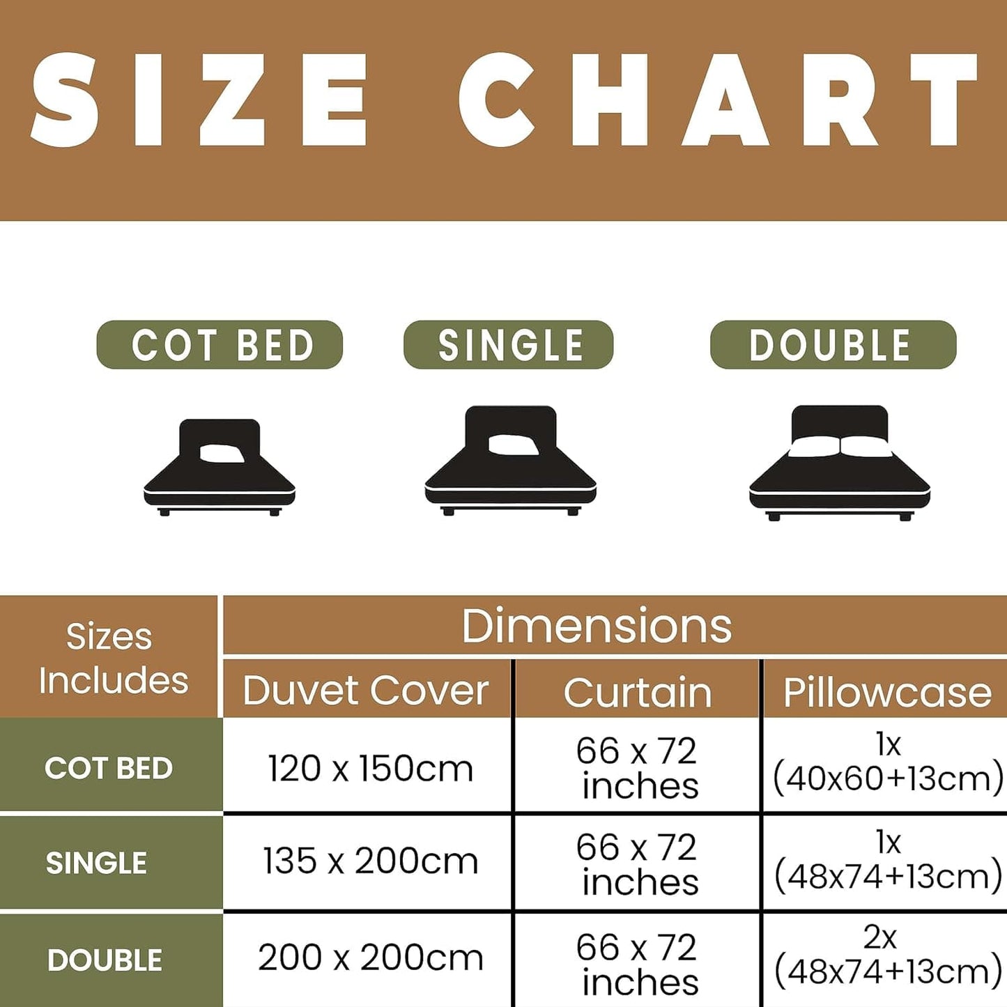 Kids Safari Duvet Cover Set Soft Lightweight Bedding Set with Pillowcase Printed Design OLIVIA ROCCO Kids Safari Duvet Cover Set