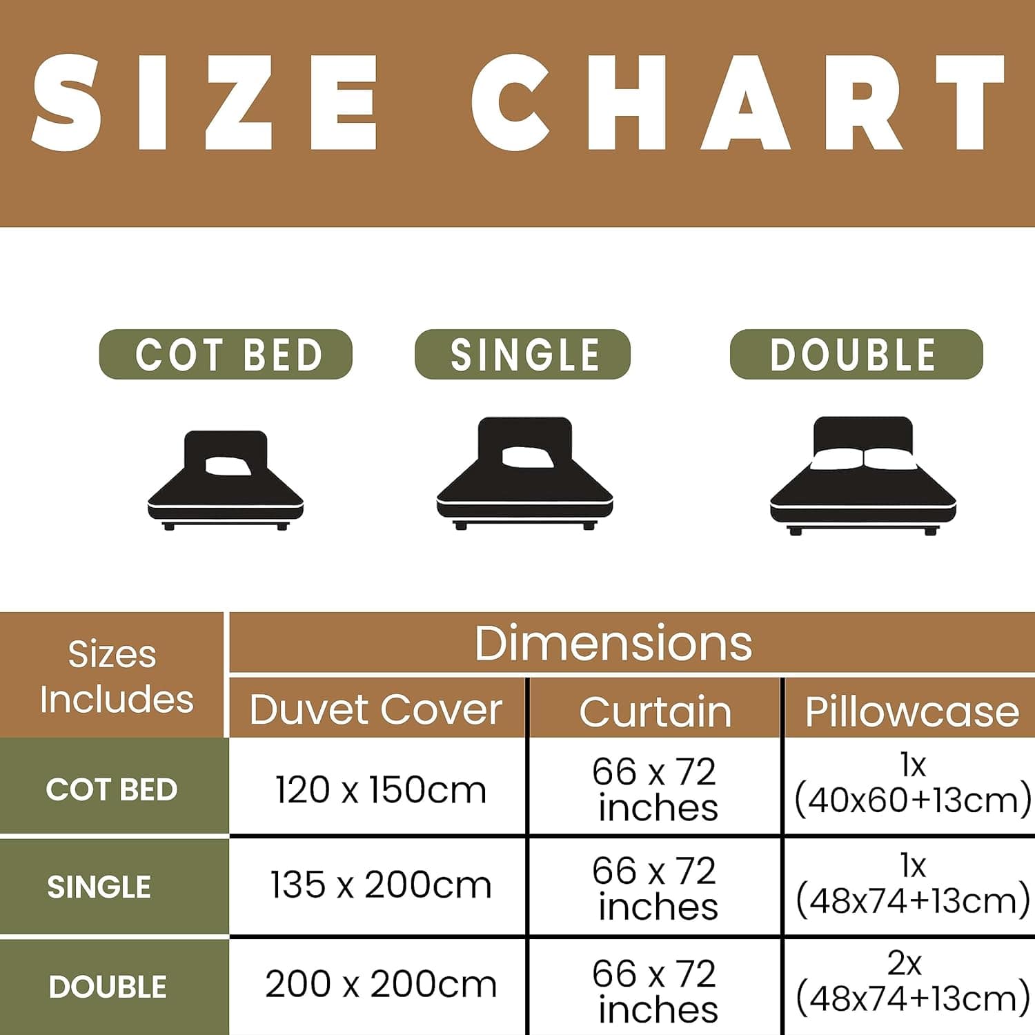 Kids Safari Duvet Cover Set Soft Lightweight Bedding Set with Pillowcase Printed Design OLIVIA ROCCO Kids Safari Duvet Cover Set