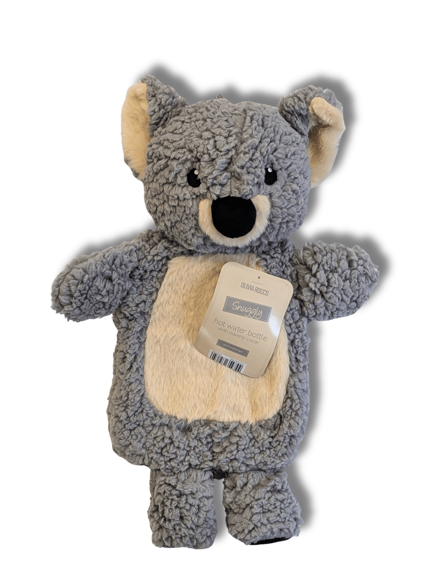 Koala & Dachshund Hot Water Bottles with Super Soft Cover Extra Long 72 cm And Standard Size Avaialble Thermotherapy 2L Pure Natural Rubber Winter Gift by OLIVIA ROCCO KOALA / SHORT Hot Water Bottle