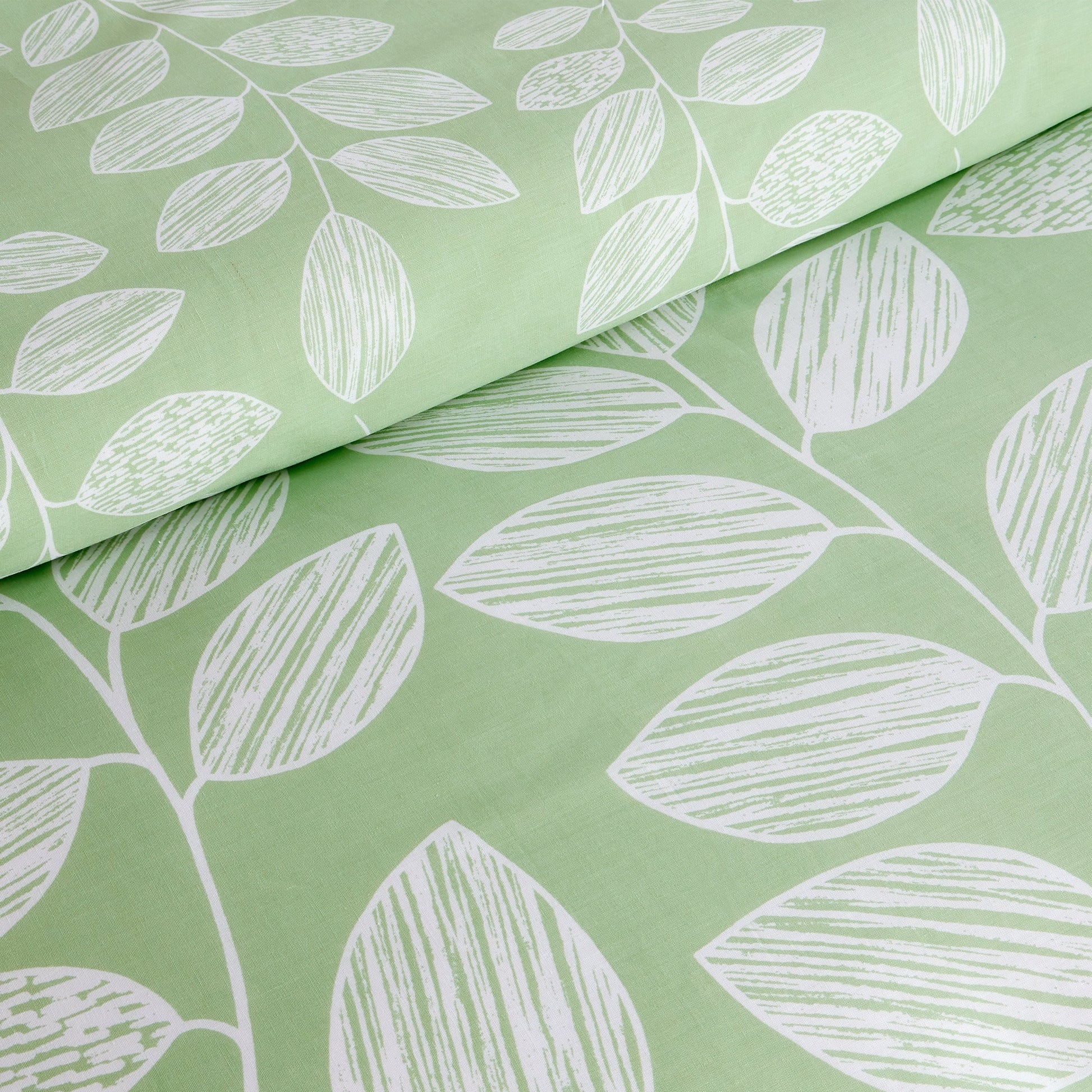 Leaves Printed Duvet Cover Set Reversible Pattern Quilt Bed Cover Sets with Pillowcase OLIVIA ROCCO Duvet Cover