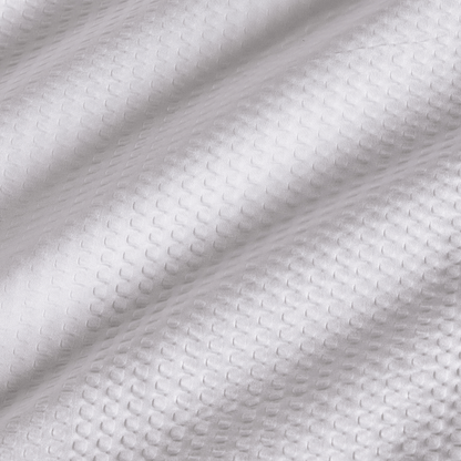 Monaco Seersucker Duvet Cover Set Super Soft Durable Bedding with Pillowcases Grey and White Single Double King by OLIVIA ROCCO Duvet Cover