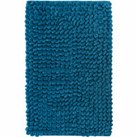 Jumbo Loop Bath Mat Non Slip Water Absorbent Rug for Shower & Toilet Large Size Floor Mats by OLIVIA ROCCO TEAL Bath Mat