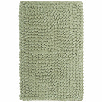 Jumbo Loop Bath Mat Non Slip Water Absorbent Rug for Shower & Toilet Large Size Floor Mats by OLIVIA ROCCO SAGE GREEN Bath Mat