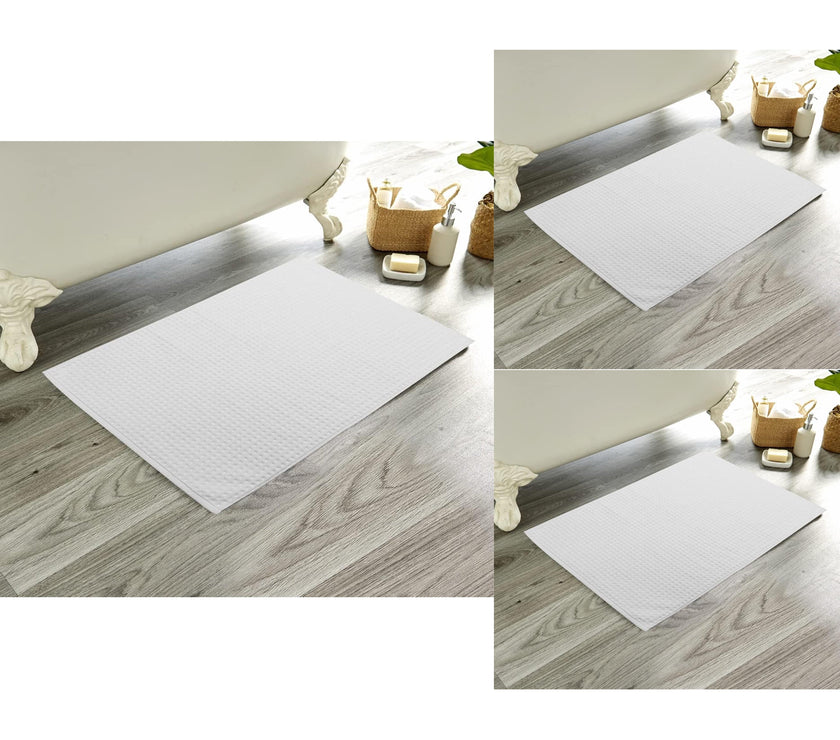 Pack Bath Mat Non-Slip Cotton Duck Egg | OLIVIA ROCCO