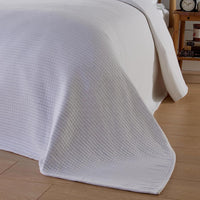 Hotel Collection 240 x 260 cm Quilted Bedspread in Sustainable Cotton Soft and Durable White and Grey Bedding for Elegant Bedroom Decor by OLIVIA ROCCO Bedspread