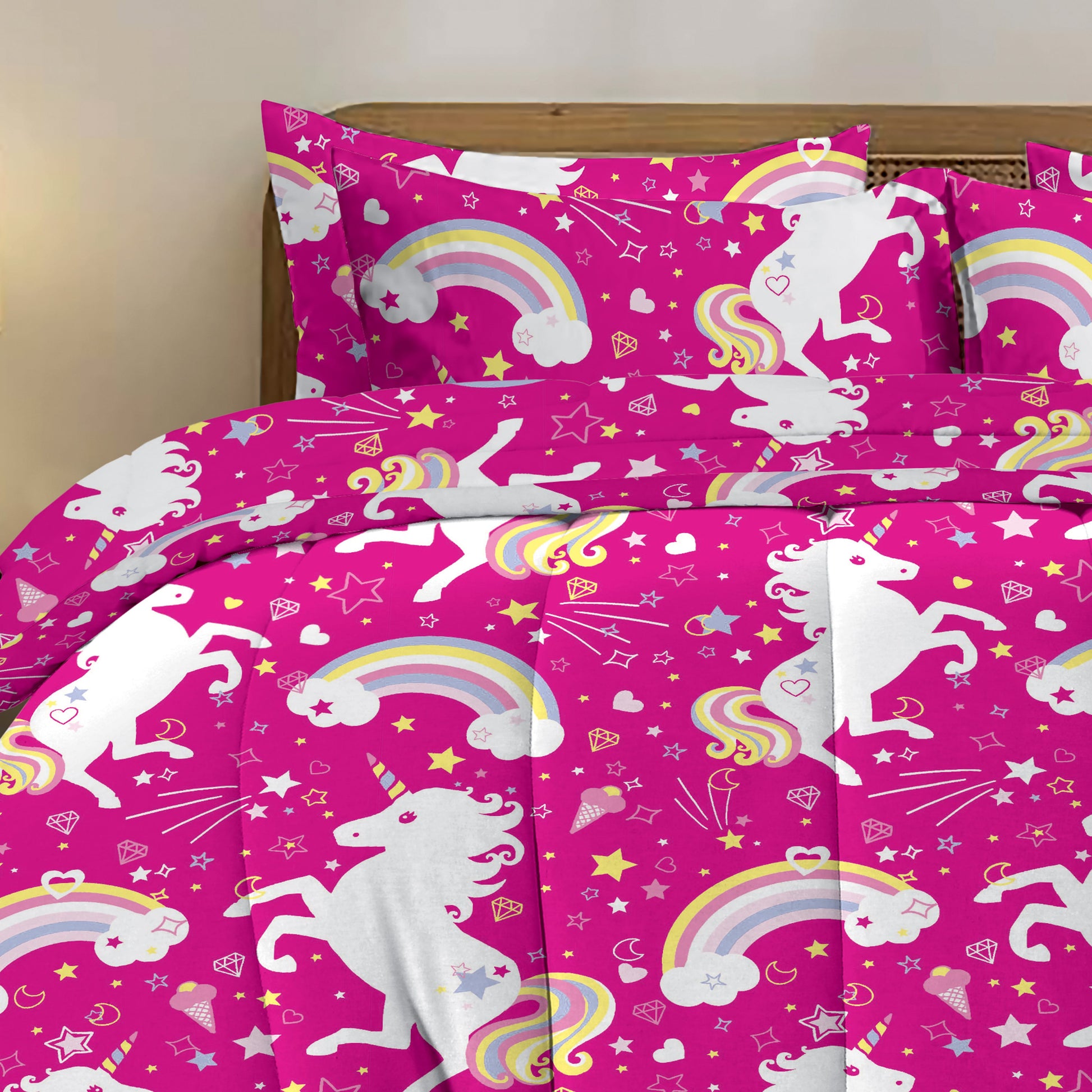 OLIVIA ROCCO Coverless Duvet Set 10.5 Tog All Seasons Microfibre Bedding with Pillowcases - GAMER / DOUBLE