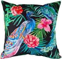 Peacock Waterproof Design Cushions for Patios Gardens and Living Rooms with High-Quality Hollow-Fibre Fill by OLIVIA ROCCO 43 x 43 cm / PEACOCK Cushions