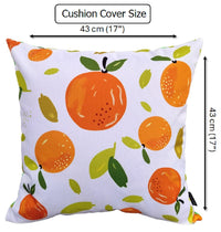 Summer Fruit Design Waterproof Outdoor Cushions for Patio Garden Bench Sofa Bed Durable Polyester Filled Comfort by OLIVIA ROCCO 43 x 43 cm / SUMMER FRUITS Cushions