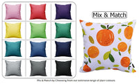 Summer Fruit Design Waterproof Outdoor Cushions for Patio Garden Bench Sofa Bed Durable Polyester Filled Comfort by OLIVIA ROCCO 43 x 43 cm / SUMMER FRUITS Cushions