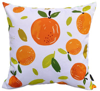 Summer Fruit Design Waterproof Outdoor Cushions for Patio Garden Bench Sofa Bed Durable Polyester Filled Comfort by OLIVIA ROCCO 43 x 43 cm / SUMMER FRUITS Cushions