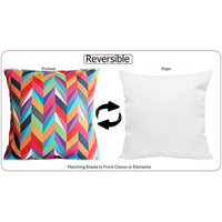 Waterproof Breathable California Multi Hollowfibre Filled Cushions 43x43cm for Outdoor Garden Bench Sofa or Indoor Use by OLIVIA ROCCO 43x43cm / CALIFORNIA MULTI Cushions
