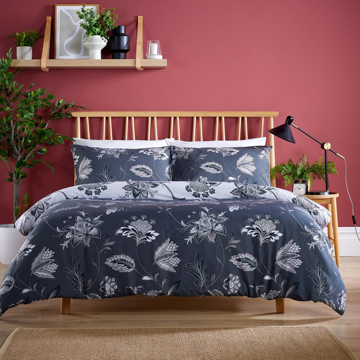 Shimla Duvet Cover Set Easy Care Quilt Covers with Pillowcases Super Soft Reversible Bedding Bed Linen Sets by OLIVIA ROCCO Duvet Cover