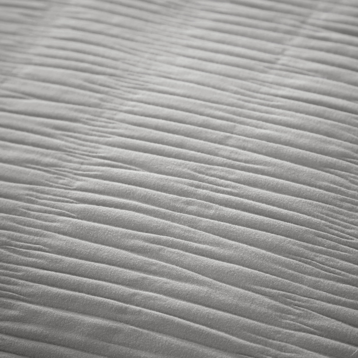 Belgravia Grey Cotton Rich Duvet Cover Set with Pillowcases Soft Easy Care Modern Quilt Bedding Bed Linen Set by OLIVIA ROCCO Duvet Cover