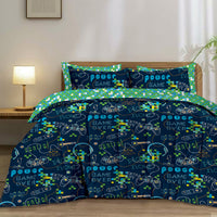 OLIVIA ROCCO Coverless Duvet Set 10.5 Tog All Seasons Microfibre Bedding with Pillowcases
