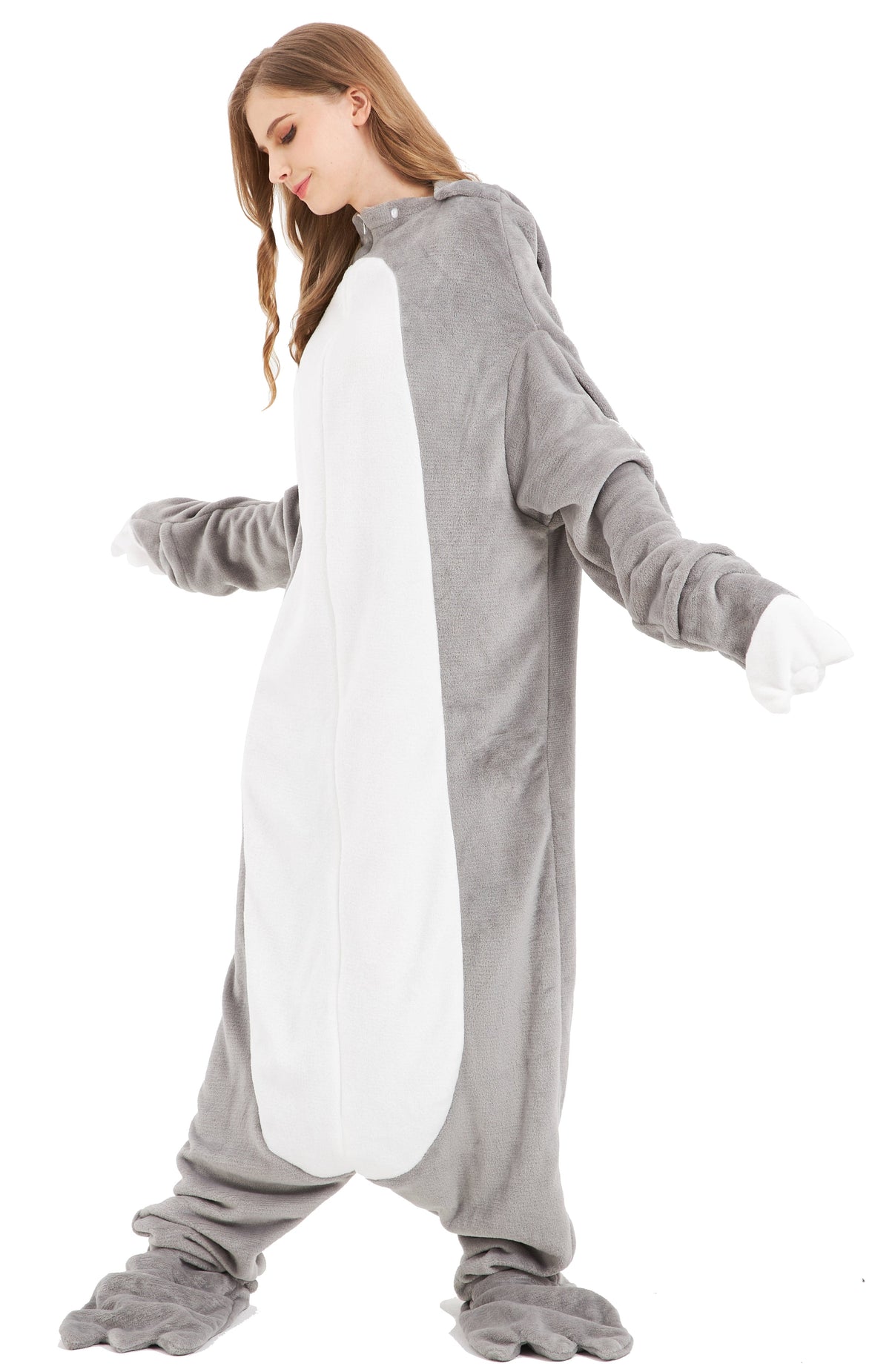 Oversized Koala Animal Wearable Blanket Hoodie Soft Fleece Hooded Blanket with Sleeves Warm Winter Loungewear by OLIVIA ROCCO KOALA Hooded Blanket