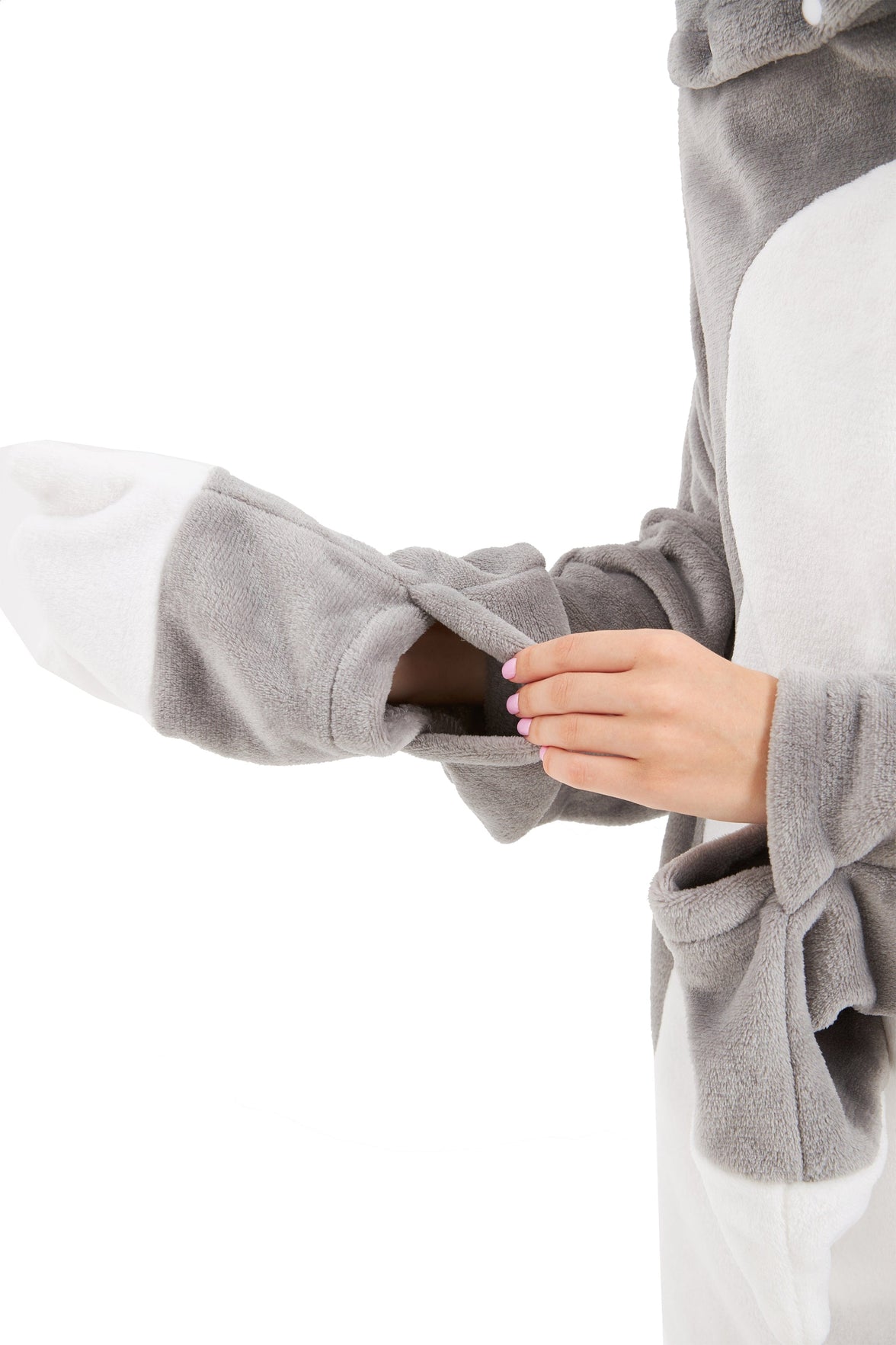 Oversized Koala Animal Wearable Blanket Hoodie Soft Fleece Hooded Blanket with Sleeves Warm Winter Loungewear by OLIVIA ROCCO KOALA Hooded Blanket
