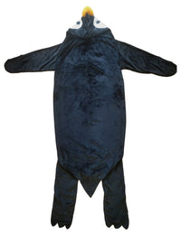 Oversized Penguin Animal Wearable Blanket Hoodie Soft Fleece Hooded Blanket with Sleeves Warm Winter Loungewear by OLIVIA ROCCO PENGUIN Hooded Blanket