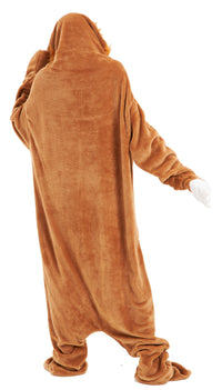 Oversized Sloth Animal Wearable Blanket Hoodie Soft Fleece Hooded Blanket with Sleeves Warm Winter Loungewear by OLIVIA ROCCO SLOTH Hooded Blanket