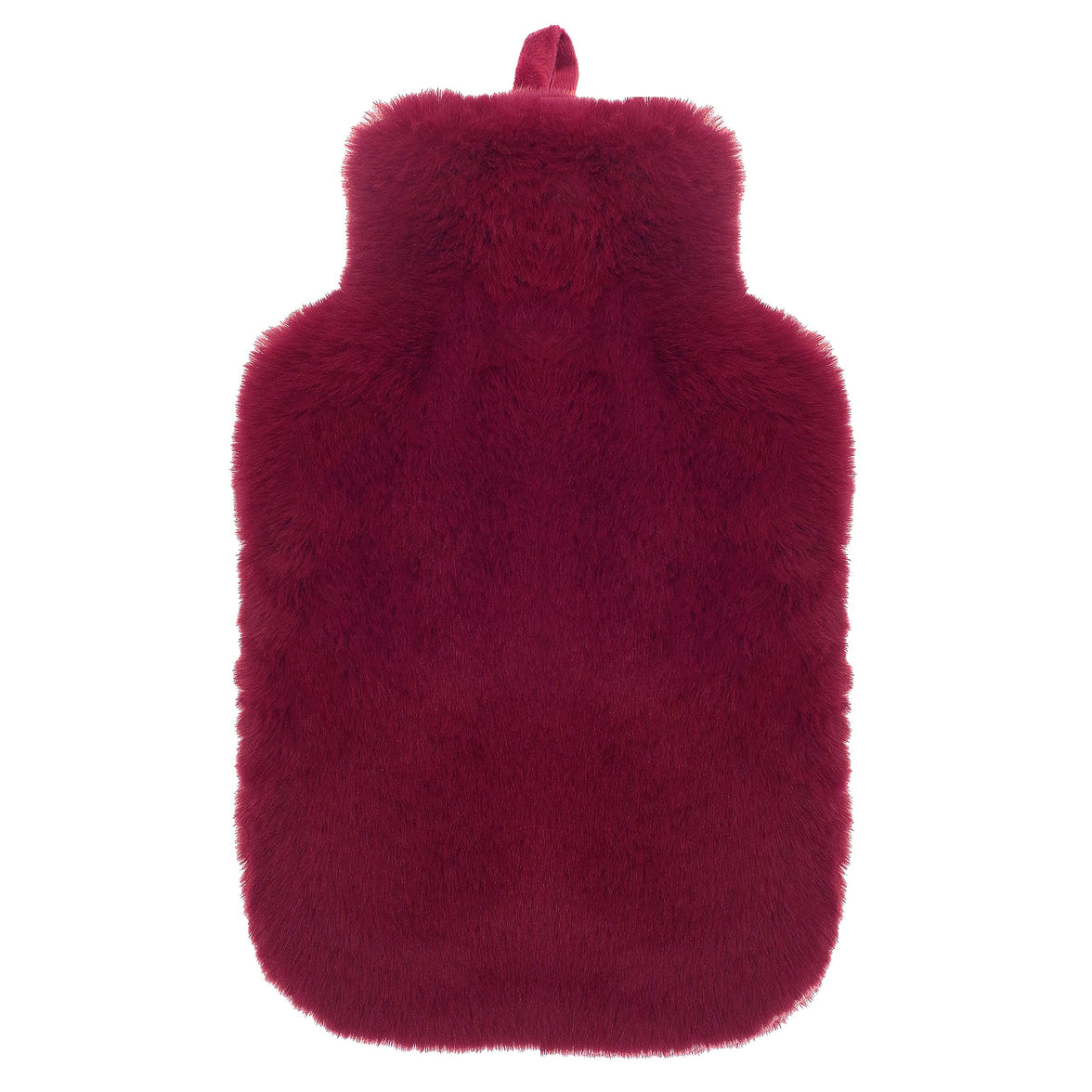 Faux Fur Covered 2 Litre Luxury Hot Water Bottle for Thermotherapy Durable Natural Rubber UK Safe Tested for Winter Warmth Ideal Gift for Adults Kids by OLIVIA ROCCO MAGENTA Hot Water Bottle